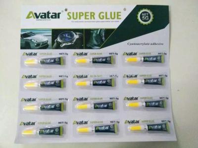 2017 Factory wholesale Avatar 502 super glue adhesive