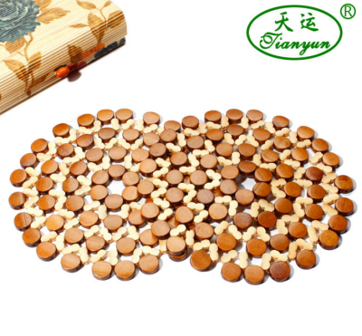 Tianyun Circle Placemat Bamboo and Wood Products Heat Insulation New Arrival Tableware Cup Scald Preventing Met Coaster Tableware