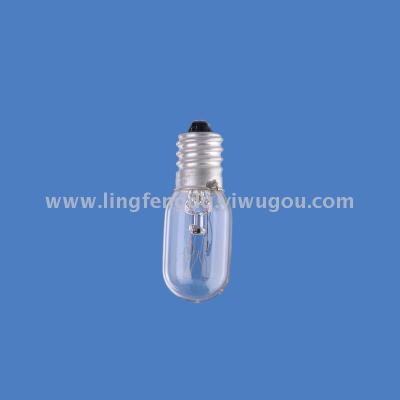 T20 refrigerator bulb tungsten filament lamp straight tube E14 lamp holder 15W transparent 10w manufacturers direct sales