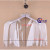Transparent suit dust bag wedding dust cover dust clothing clothing shop with PVC hanging clothes pocket