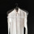 Transparent suit dust bag wedding dust cover dust clothing clothing shop with PVC hanging clothes pocket