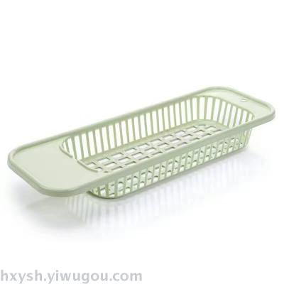 Kitchen sink rack plastic basket 2202