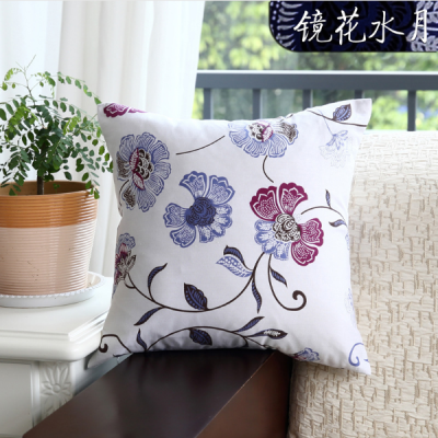 Customized new cotton/linen pillow sofa, pillow, back cushion, office chair, back cushion, wholesale