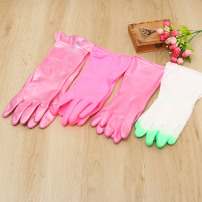 Manufacturer direct sale multi-color latex material household cleaning specifications are different