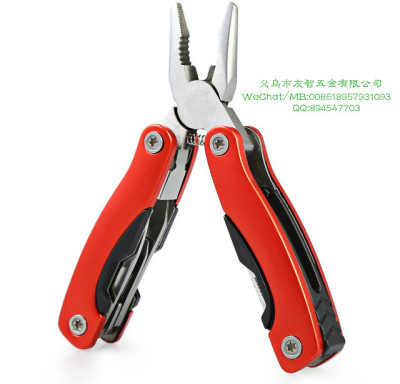 Stainless steel multifunctional color handle small handle nose pliers