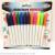 12 Color Card Pack Whiteboard Pen Set Color Erasable Marking Pen