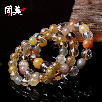 Taobao selling natural crystal bracelet parents old man creative gift natural bracelet hand string jewelry wholesale