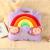 Purple Red Kids Pillow and Quilt Baby Plush Toy Doll Factory Direct Sales Customization