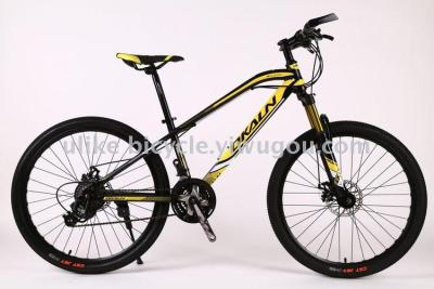 Bike 26 \"24 speed fashion disc brake variable-speed mountain bike factory direct selling