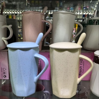 Factory direct creative ceramic cup wholesale high-grade sesame oil and water cups