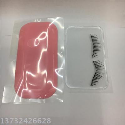 Ou qi grafts eyelash forehead with silicone pads forehead pads anti-static paste pink