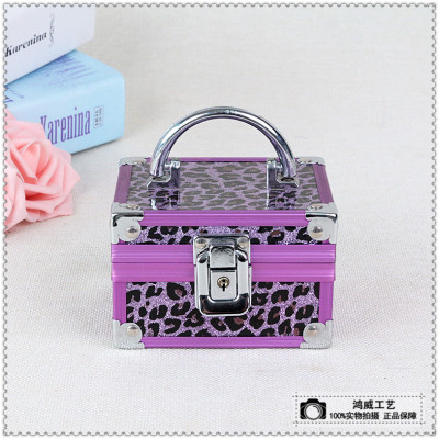 Cosmetic box storage box cute portable small square bag single layer storage box