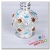 Arabic-style oil bottle gilt set diamond birthday gift accessories