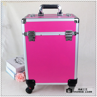 Large size hand - held cosmetic case containing box, multi-layer tattoo toolbox, double opening and Large capacity