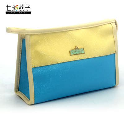 Crossed Crown Cosmetic Bag Nylon Handbag Waterproof Cosmetic Bag
