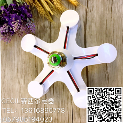 New Lamp Holder Multiple Heads Abs Material Good Quality Screw Lamp Holder Cecil Electrical Appliance