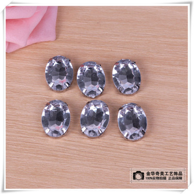 Acrylic drilling flat shoes Xiefu headwear crafts toys clothing accessories accessories accessories