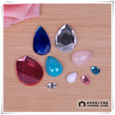 Acrylic drill DIY flat shoes shoes luggage accessories accessories clothing accessories