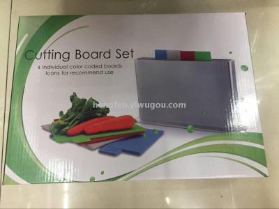 Health indicators cut vegetables board raw and cooked food separate cutting board