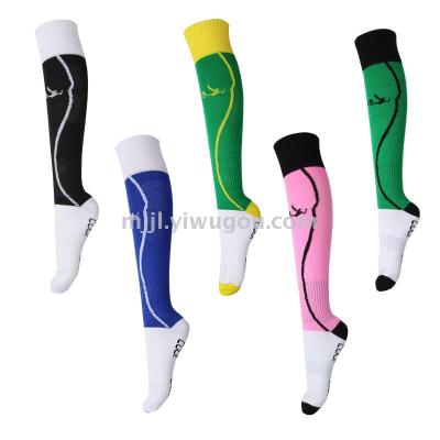 Quality guarantee for foreign trade exports decorative pattern letters for male soccer socks manufacturers to make to order