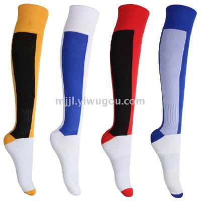 Authentic spell color of design quality assurance for foreign trade export football sock manufacturer to be customized