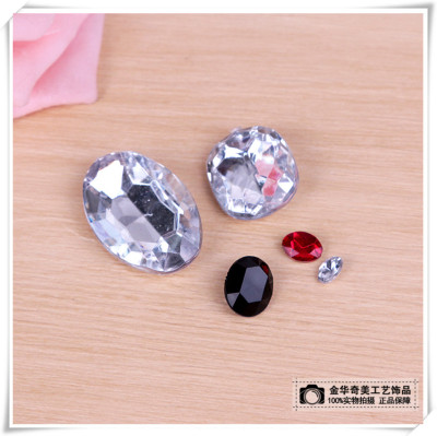 Acrylic drilling at the end of Xiefu luggage headdress crafts toys clothing accessories accessories accessories