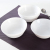 White jade porcelain ivory glass heat-resistant toughened glass tableware