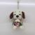 Cartoon kimono dog plush small pendant wedding throwing small grab