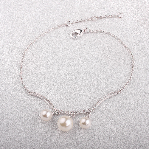 regent ornament rigant summer new korean style three pearl bracelet 32057