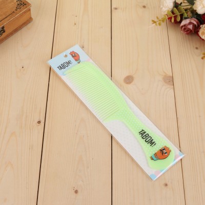 Anti-static wheat straw combs environmental protection can not afford teeth wide teeth comb long handle plastic comb