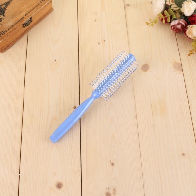 Massage anti-static comb large volume pear flower head bangs modeling cylindrical drum comb plastic curly hair comb