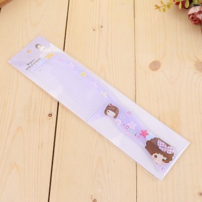 Cartoon anti-static combs cute thick teeth combs fine tooth combs make-up beauty combs