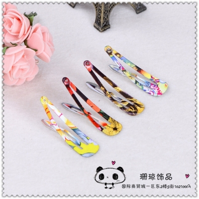 Children's color hair clip baby PP clip