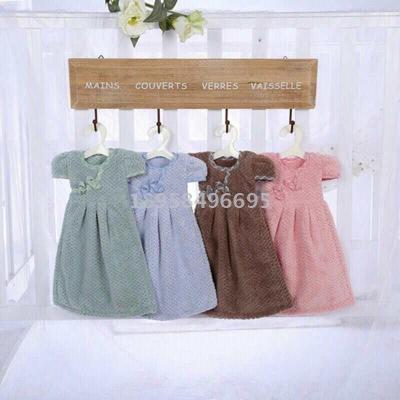 Fashion towel clothes coral velvet