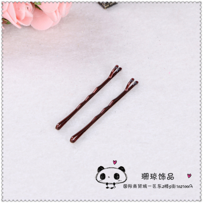 Practical classic simple wave liu hai clipping plate hairpin