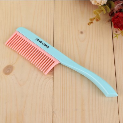 Korean plastic portable portable cute anti-static hairdressing hair hair hair comb hair comb