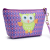 Pu cosmetic bag, owl pattern cosmetic bag, women's handbag, cosmetic storage bag, factory direct sales