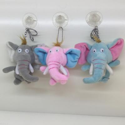 Plush elephant doll pendant for children 's toy
