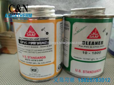 PVC glue professional repair PVC material glue / UPVC / CPVC / water pipe glue