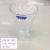 Front Force Transparent Glass Hexagonal Meal Cup Y3006 Water Cup Milk Cup Drink Cup