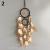 Upper and Lower Double Ring Home Wind Chimes Hanging Ornament Pendant Dream Catcher Wind Chimes Pendant Hanging Ornaments Wholesale