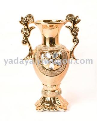 Electroplating silk fine ceramic vase flower craft affordable price