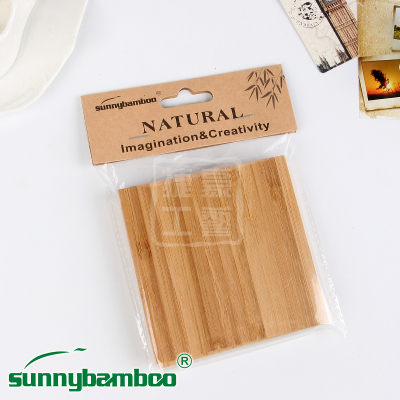 【SUNNY BAMBOO Factory Direct Sales】Wooden Insulation Mat Placemat Coaster Heat Resistant
