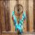 Indian Purple Feather Dream Catcher Hanging Ornament Bohemian Dreamcatcher