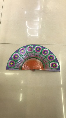 Spain Hand-Painted Wooden Craft's Fan