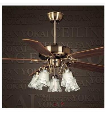 Factory direct fan lights European chandeliers LED lights living room lights creative restaurant  bedroom with lighting
