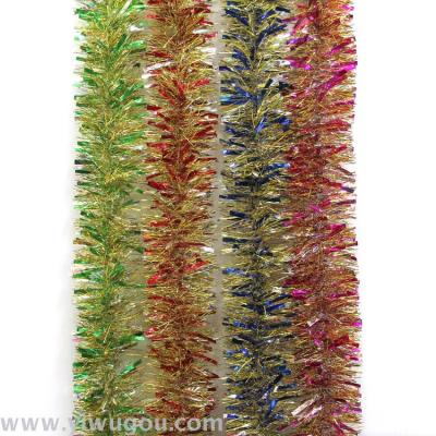 Factory direct sales of Christmas gifts festive holiday decorations color flowers pull madder