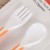 Baby Baby temperature change spoon cutlery with spoon fork two