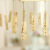 Creative Multi-Functional Bamboo Laundry Rack Folding Drying Rack Socks Rack Household Daily Necessities Hanger Wholesale