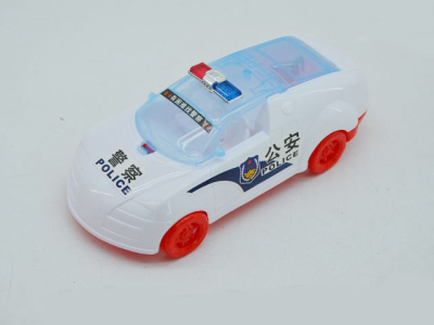 Children 's milk gifts gifts toys wholesale cable with light police car sports car model